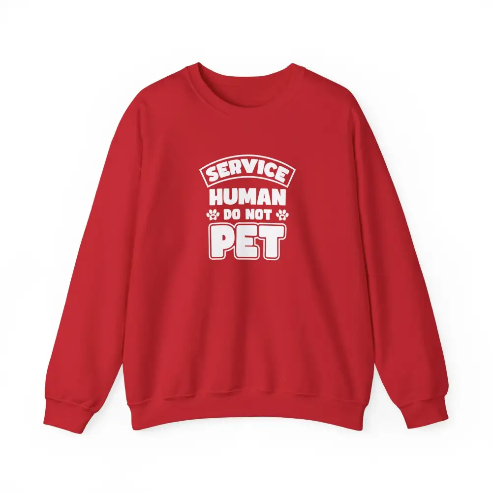Pet Human Graphic Crewneck Sweatshirt