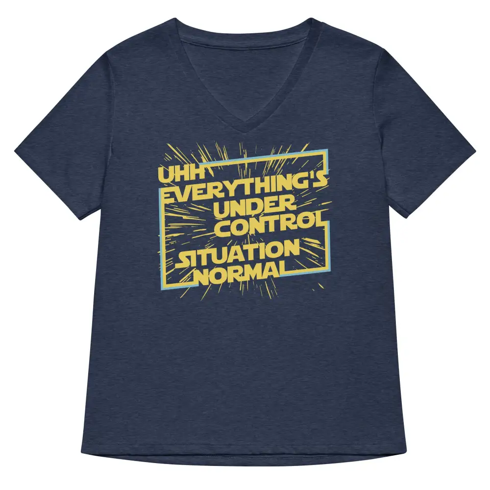 Control Situation Normal V Neck Tee