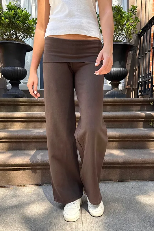 Dark Brown Pants