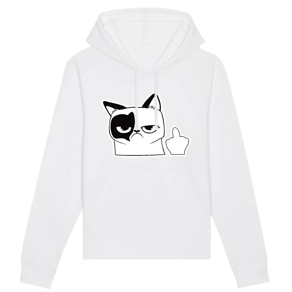 Paw Point Cat Pullover Hoodie