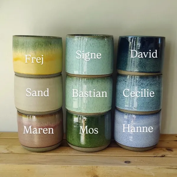 Glazed Ceramic Planter Cover