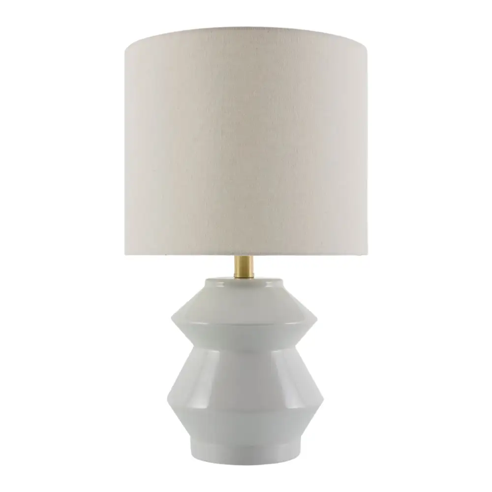 Geometrical Ceramic Table Lamp
