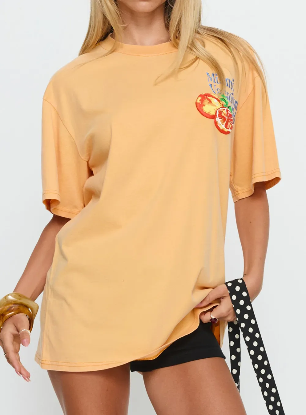 Club Oversized Printed Top