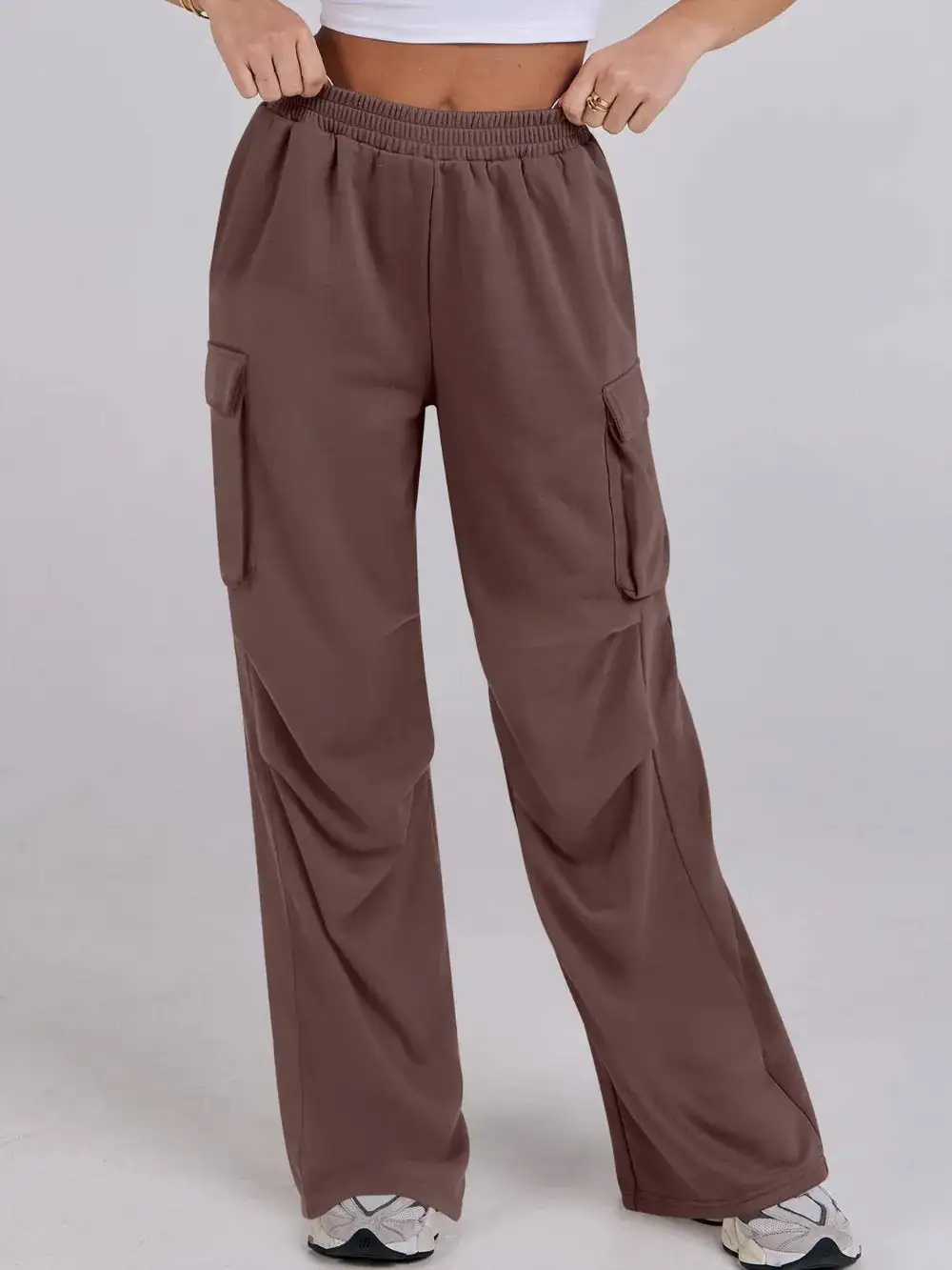 High Waist Wide Leg Pants