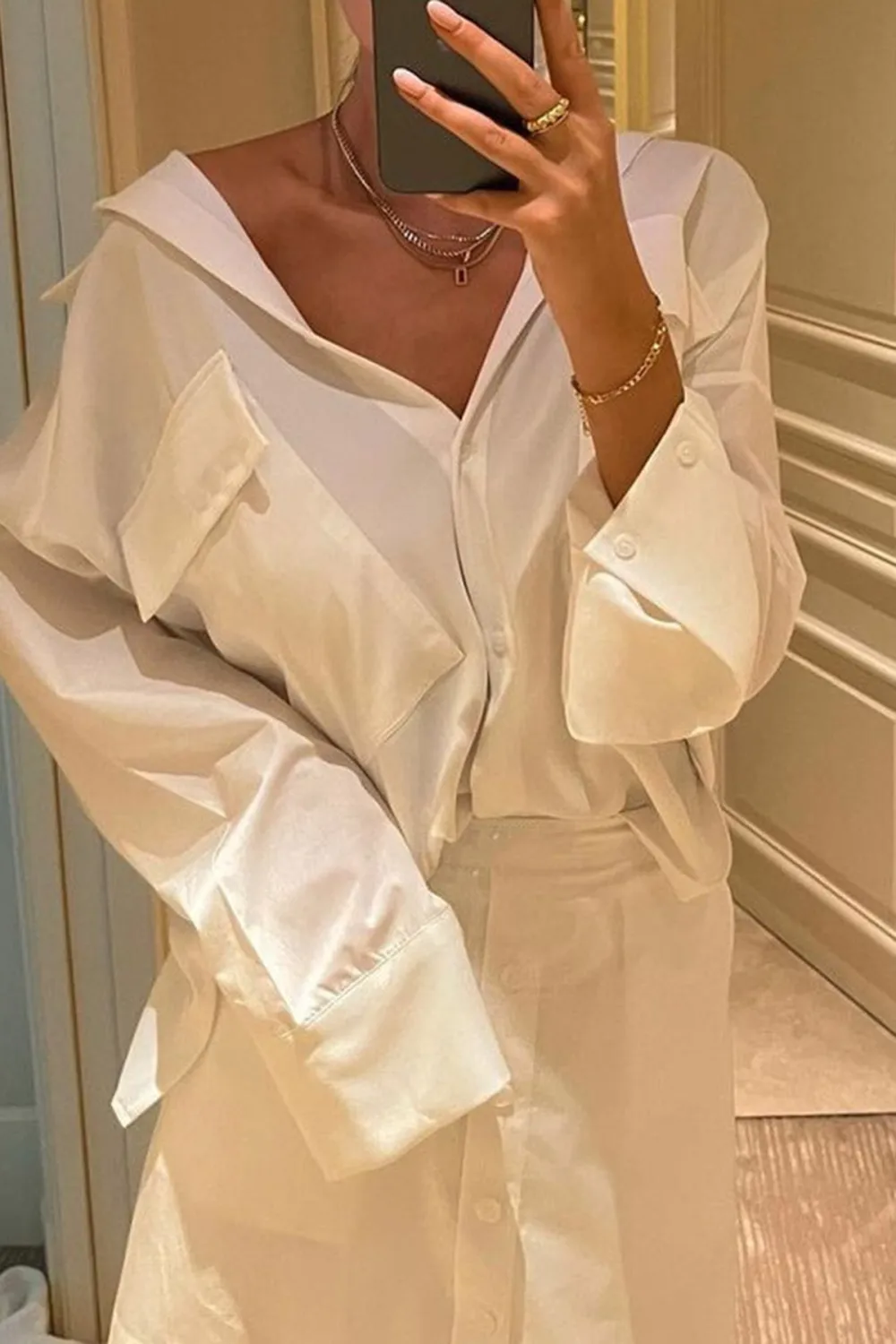 Oversized Safari Shirt