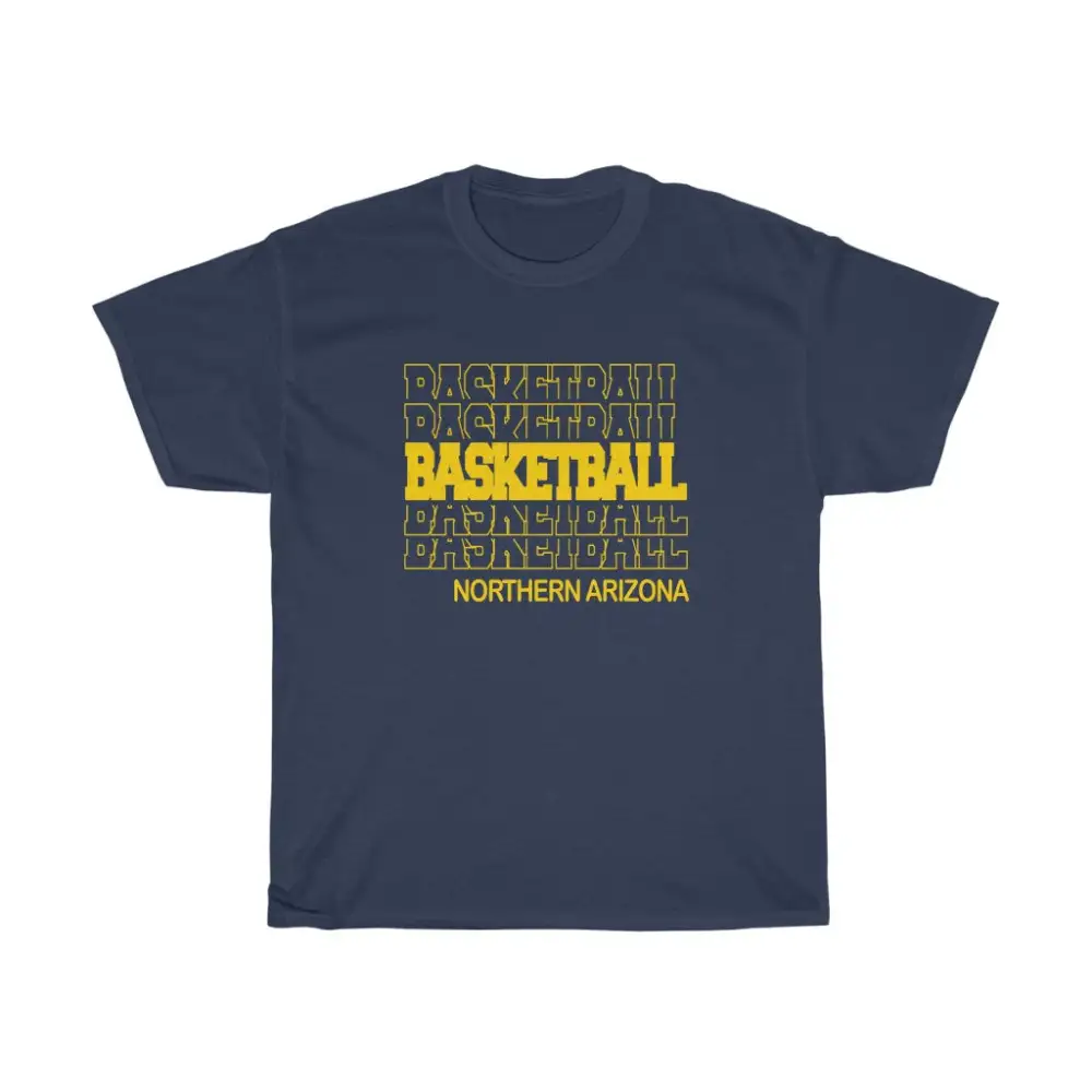 Basketball Northern Arizona in Modern Stacked Lettering