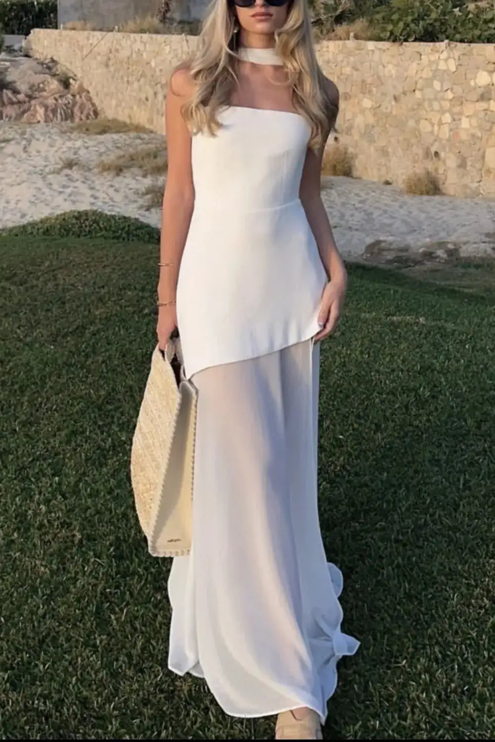 Refined Tiered Cotton Maxi Dress