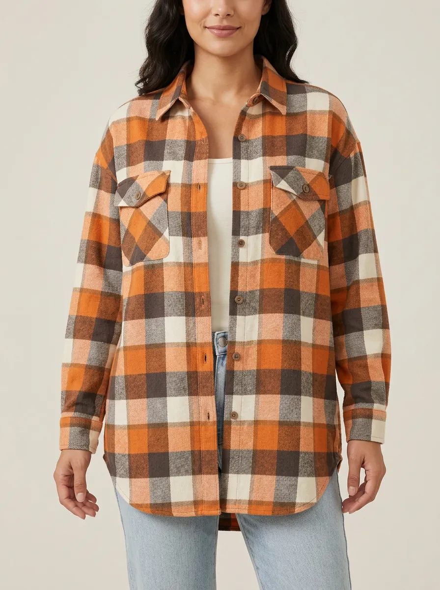Plaid Plaid Long-Sleeve Shirt