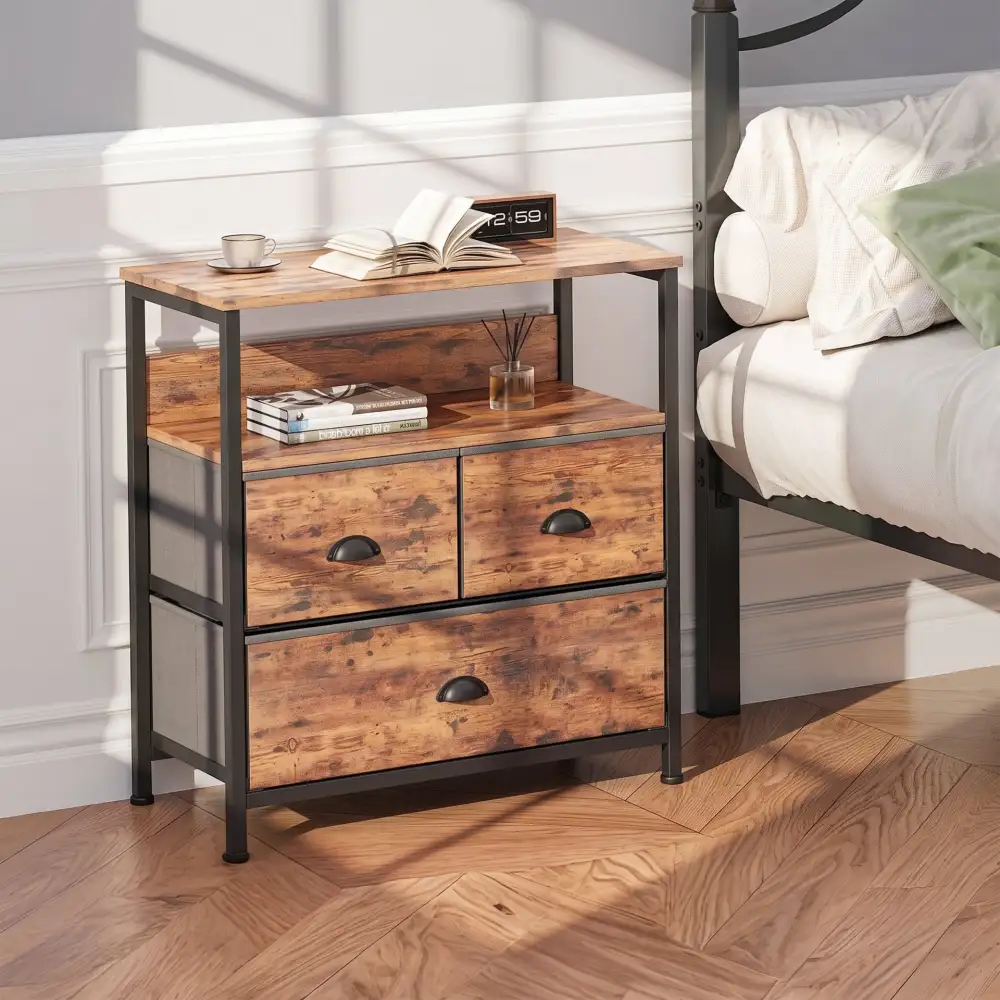 Industrial Space Smart Drawer Storage Shelf