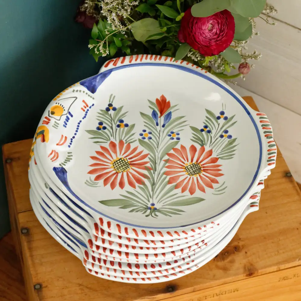 Crafted Porcelain Decorative Plate