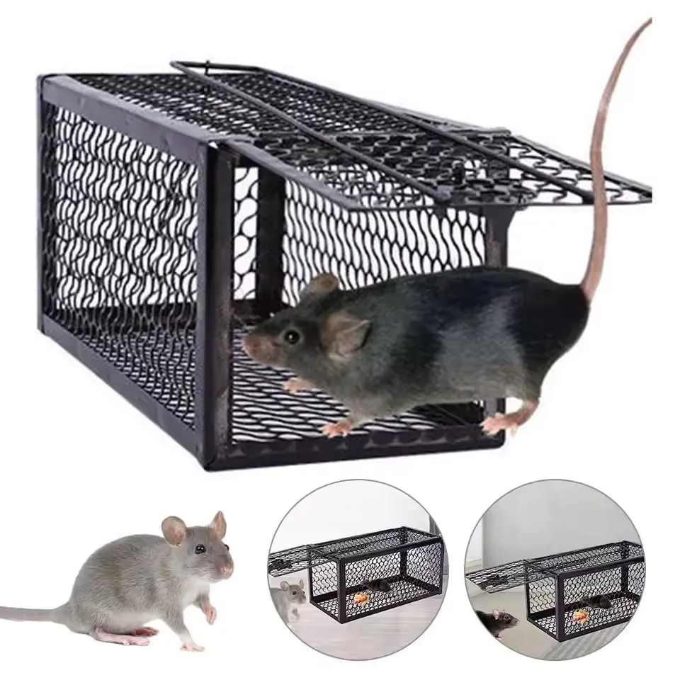 Smart Self-locking Mousetrap Safe Firm