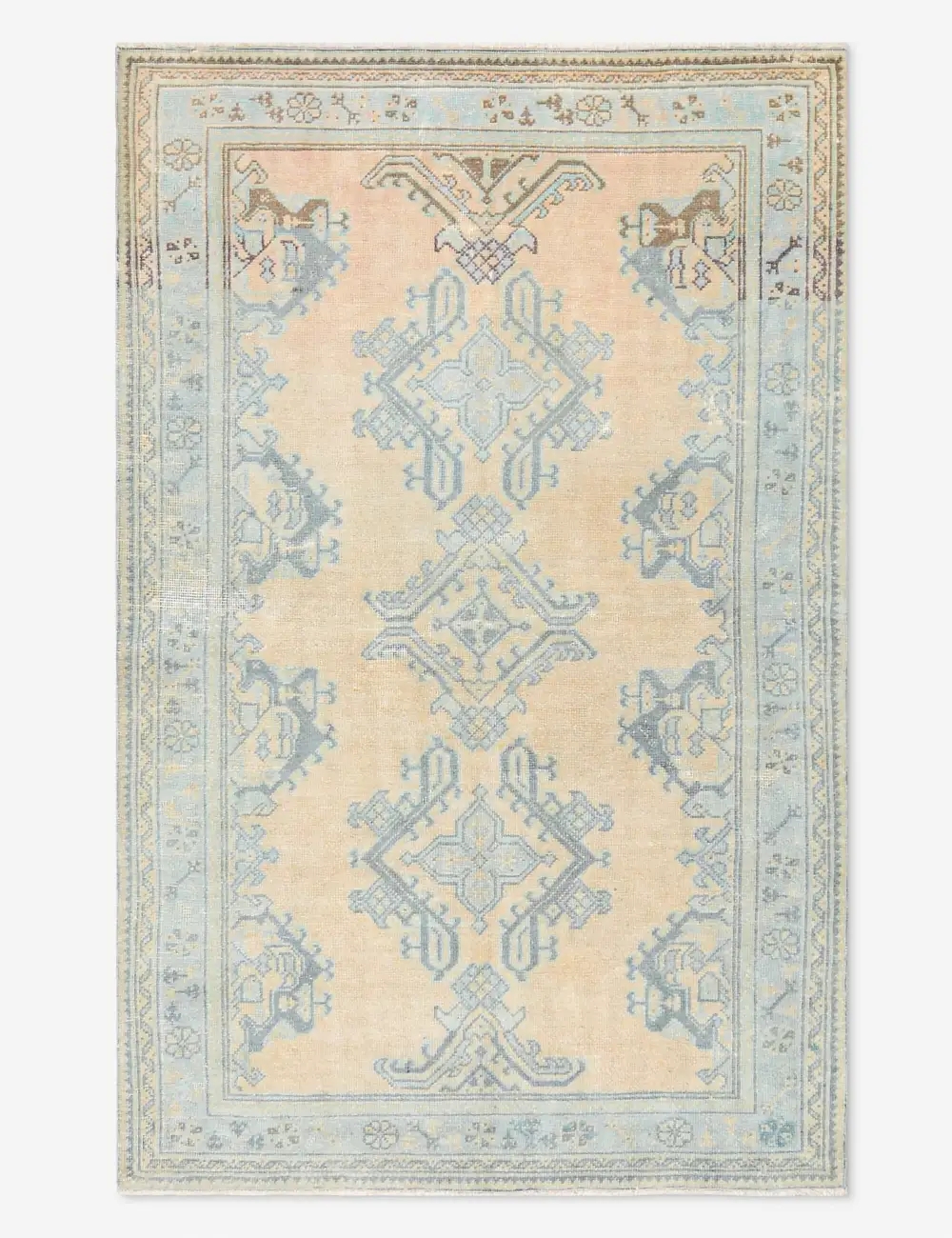 Warm Striking Rich Turkish Inspired Hand Knotted Wool Area Rug
