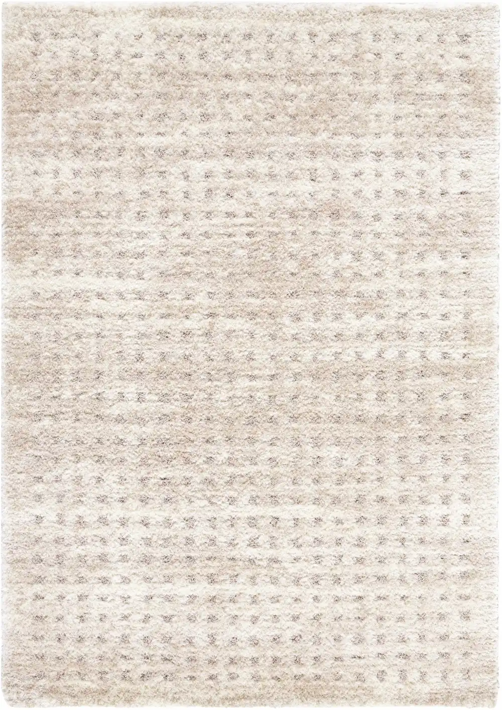Layered Contemporary Shag Area Rug