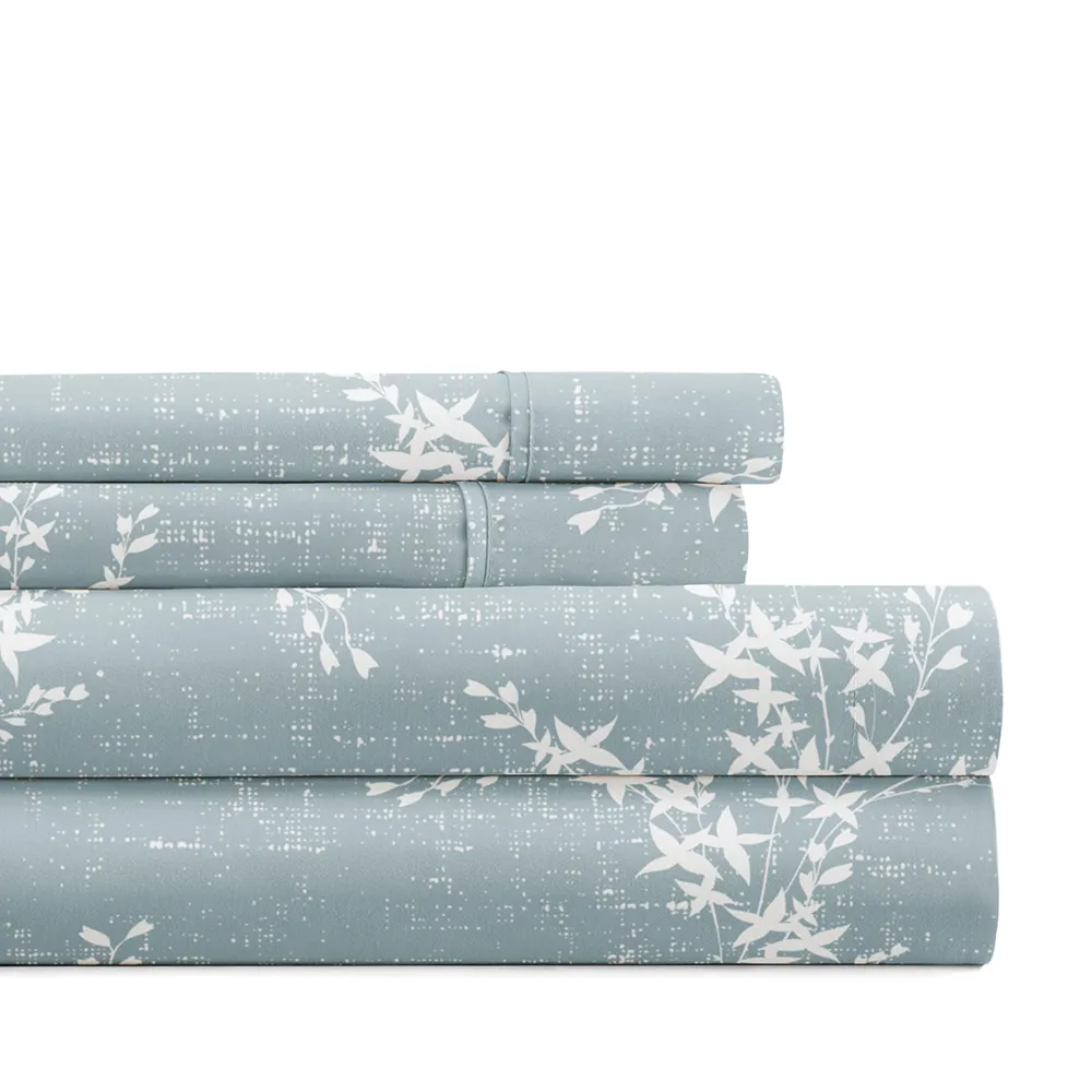 Distressed Willow Pattern Sheet Set