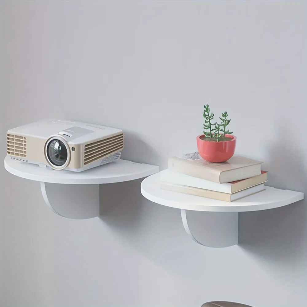 Half-Round Wall Shelf