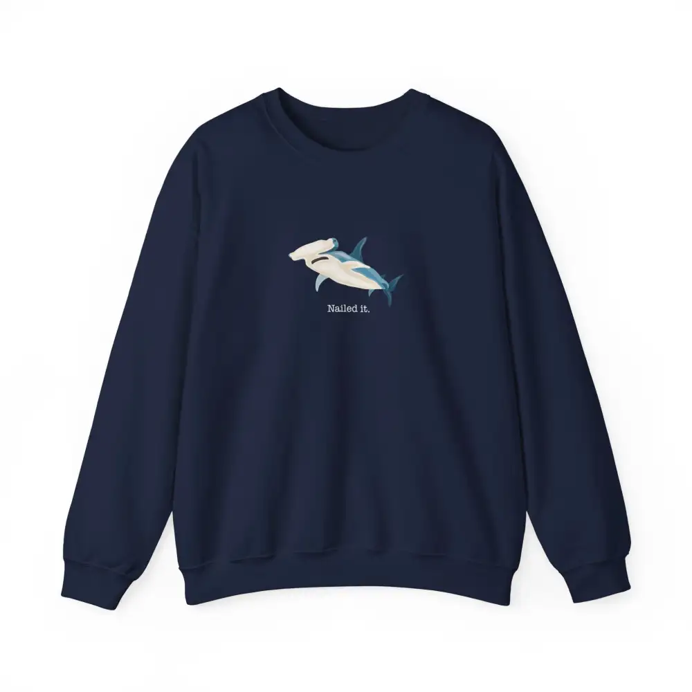 Shark Victory Graphic Crewneck Sweatshirt