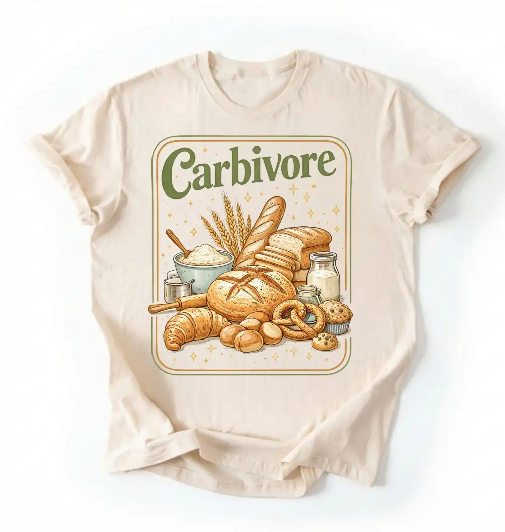 Carbivore Baking Graphic Cotton Tee