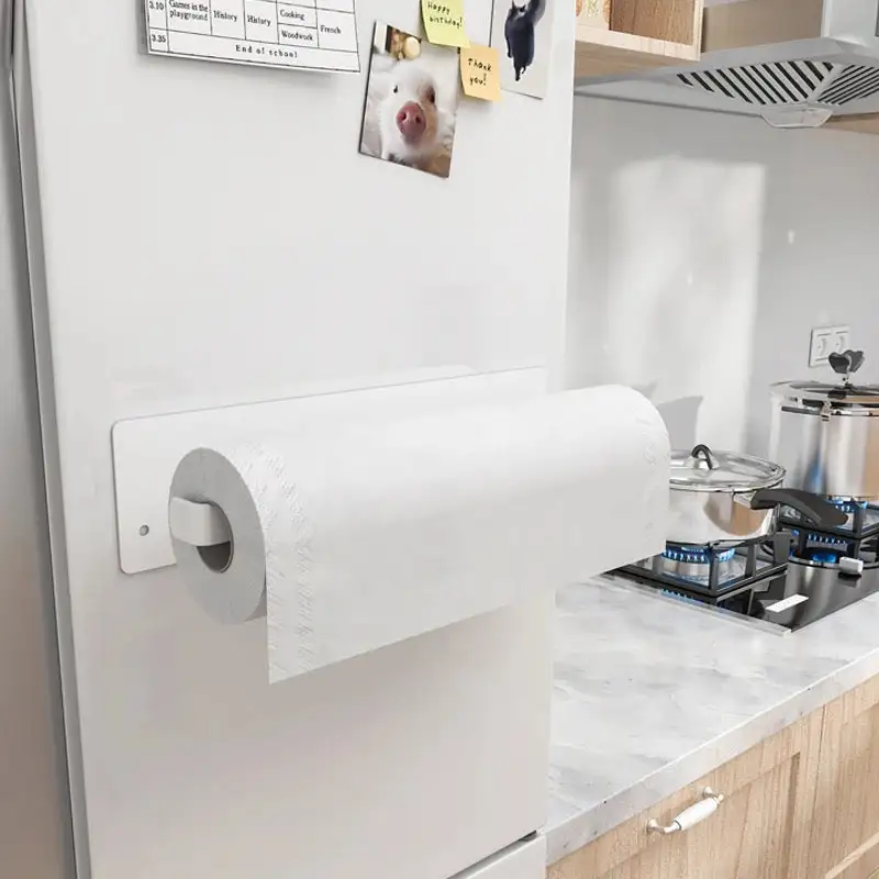 Single Magnetic Tissue Holder White