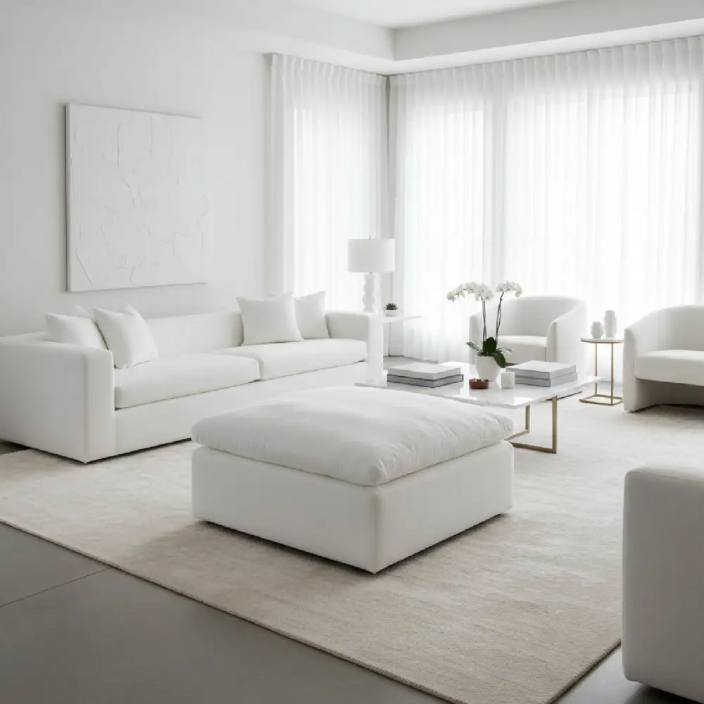 Square Classic Ottoman