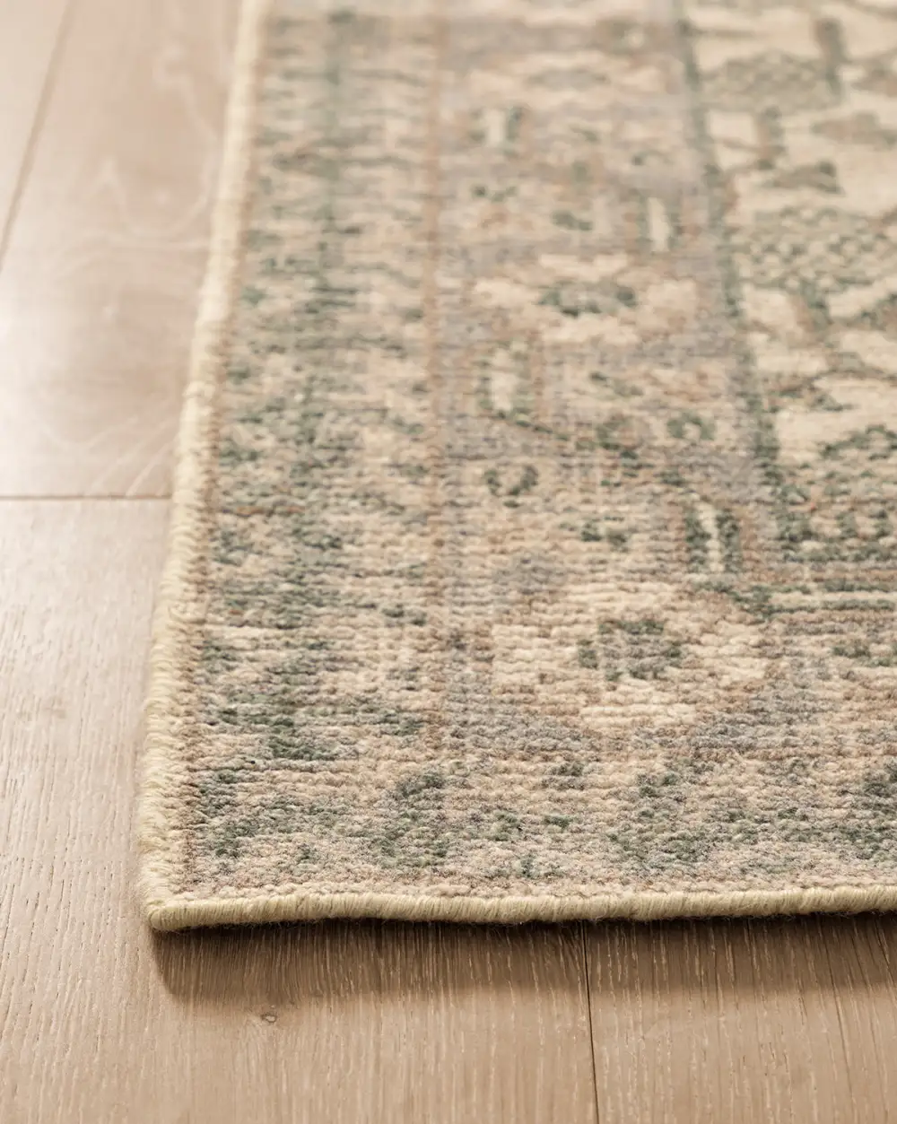 Classic Hand-Knotted Wool Area Rug