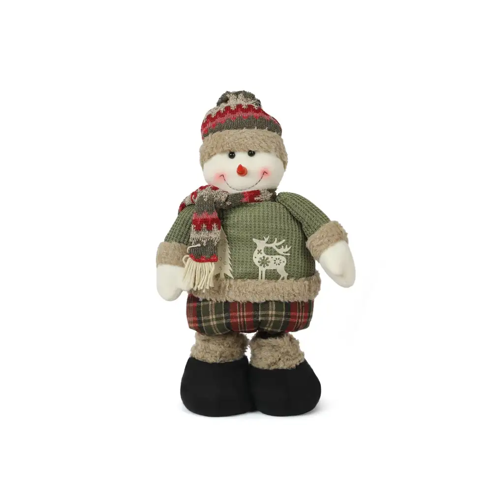 Winter Charm Snowman Figure