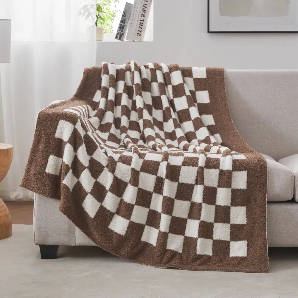 Cozy Checkered Blanket