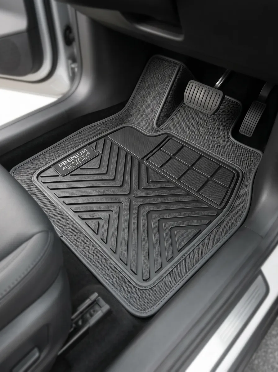 All-Weather Heavy-Duty Style Car Floor Mat