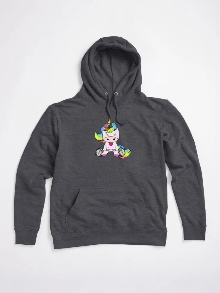 Funny Unicorn Weightlifting Hoodie