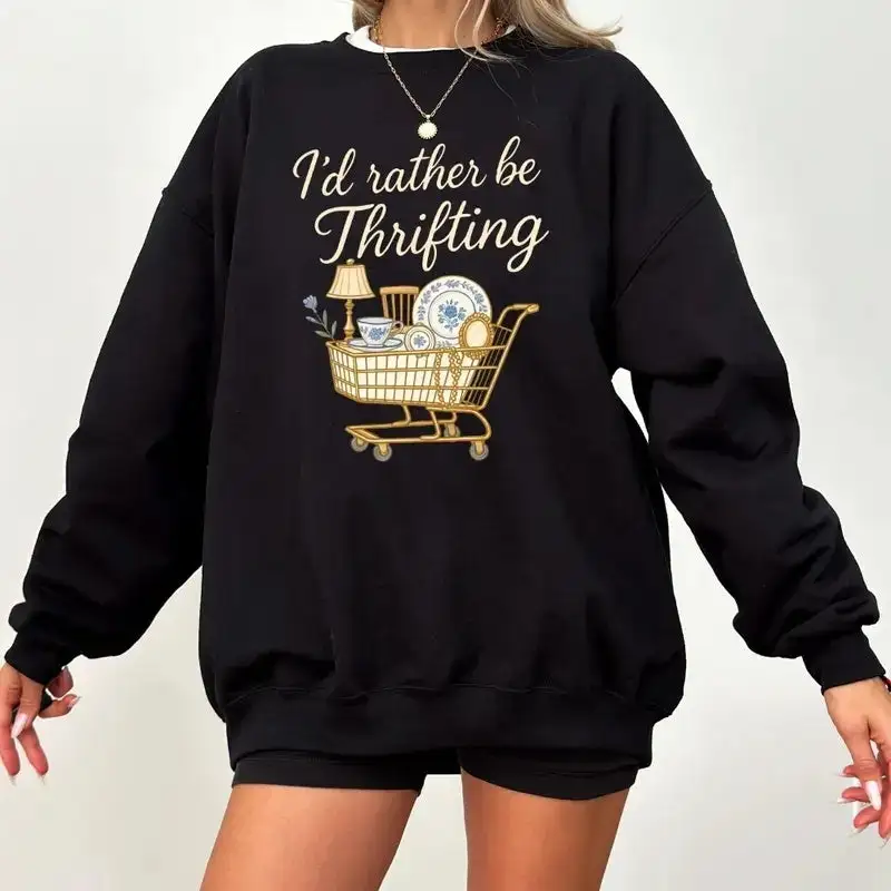 Thrift Lover Graphic Top