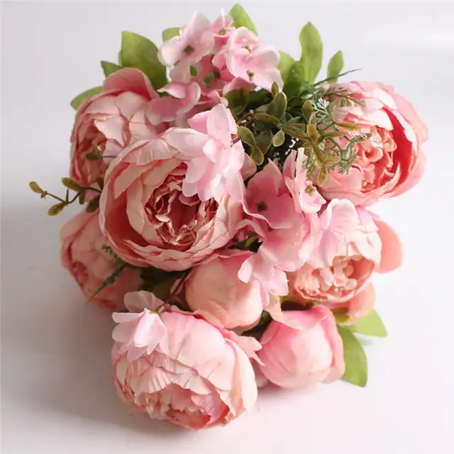 Room Artificial Peony Bouquet