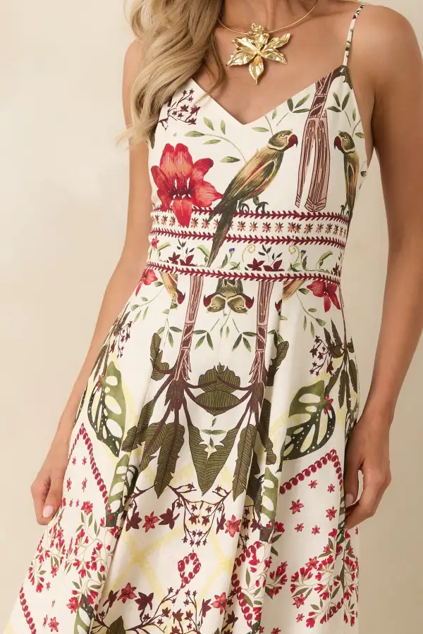Bird Maxi Dress