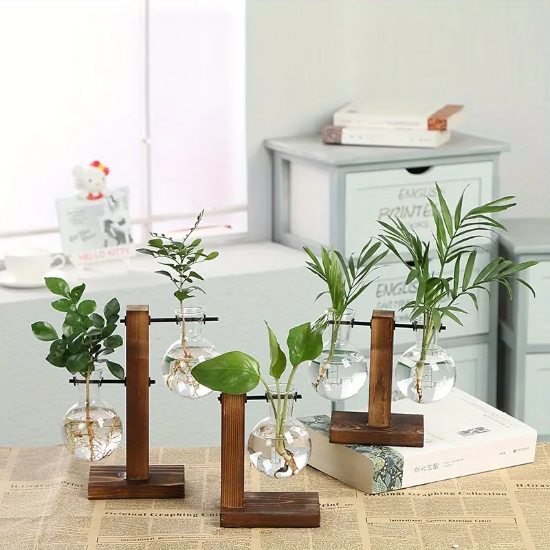 Glass Test Tube Planters