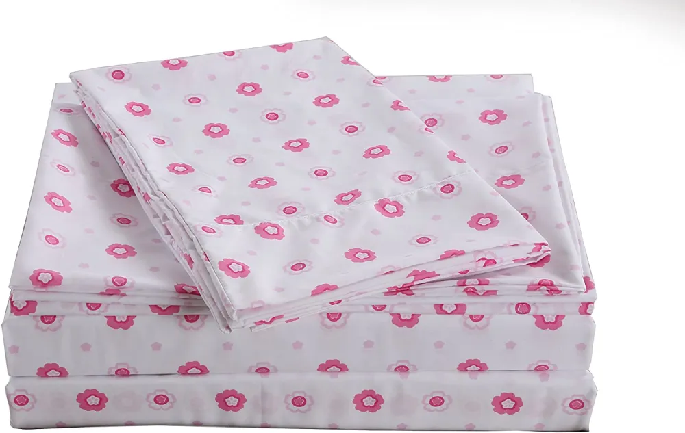 Floral Sheet Bedding Set
