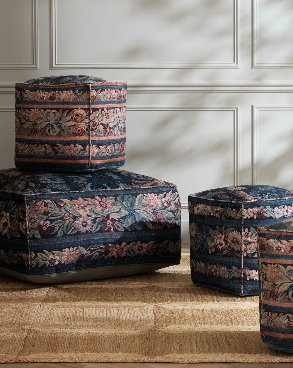 Everyday Upholstered Pouf