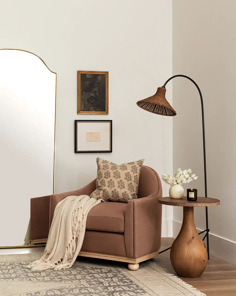 Modern Traditional Lounge Chair