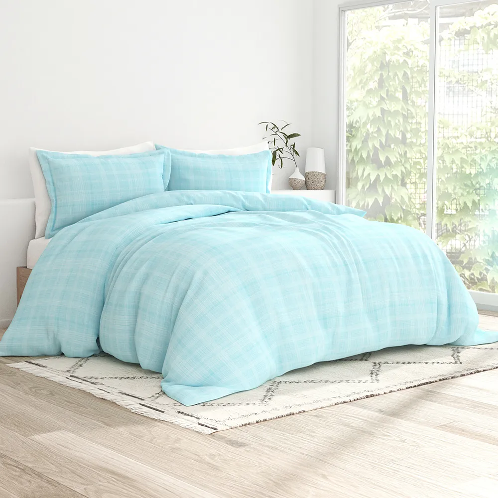 Thatch Pattern Duvet Cover Set
