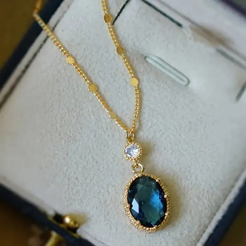 Modern Knot Pendant Necklace