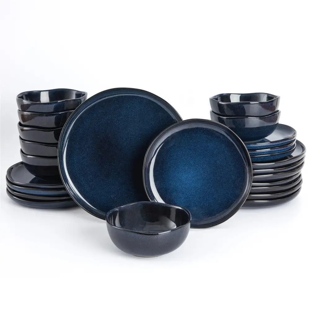 Artisan Reactive Glaze Dinnerware Set