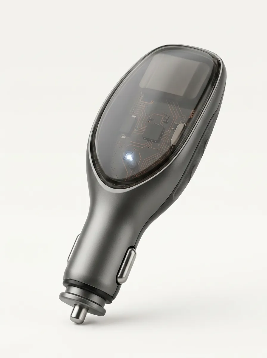 Circuit Board Car Fuel Saver Power-Socket Plug-In Device for Vehicle Interiors