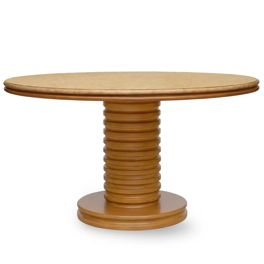 Round Sculptural Dining Table