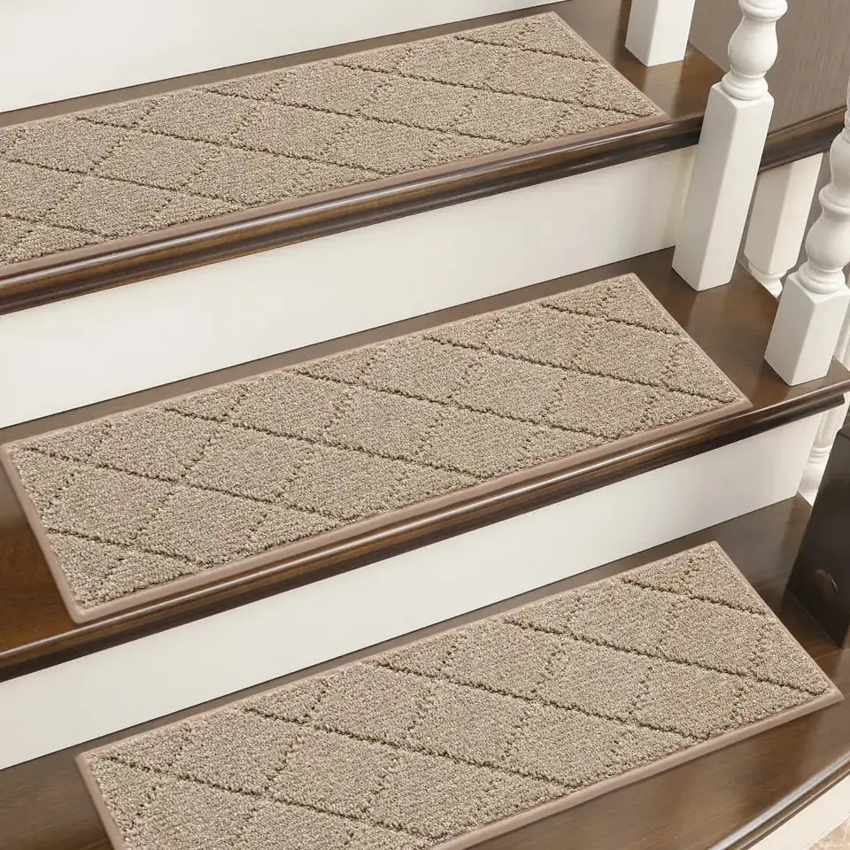 Diamond Pattern Stair Tread Set