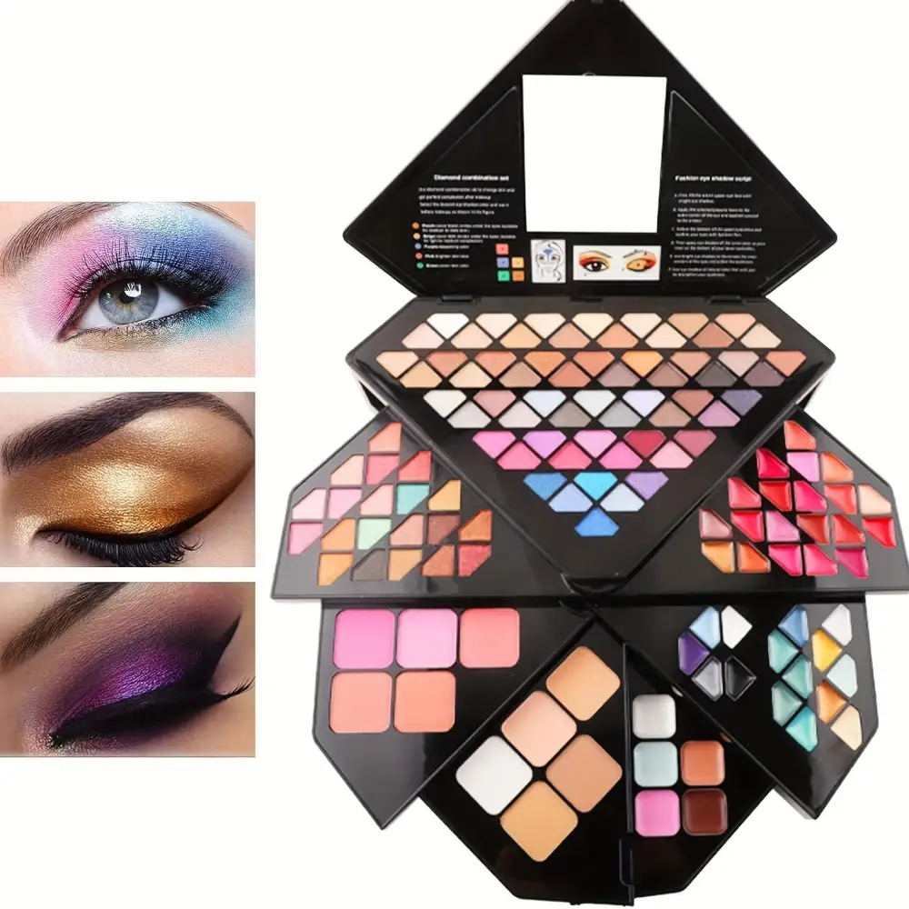 Polished Finish Setting Powder Compact