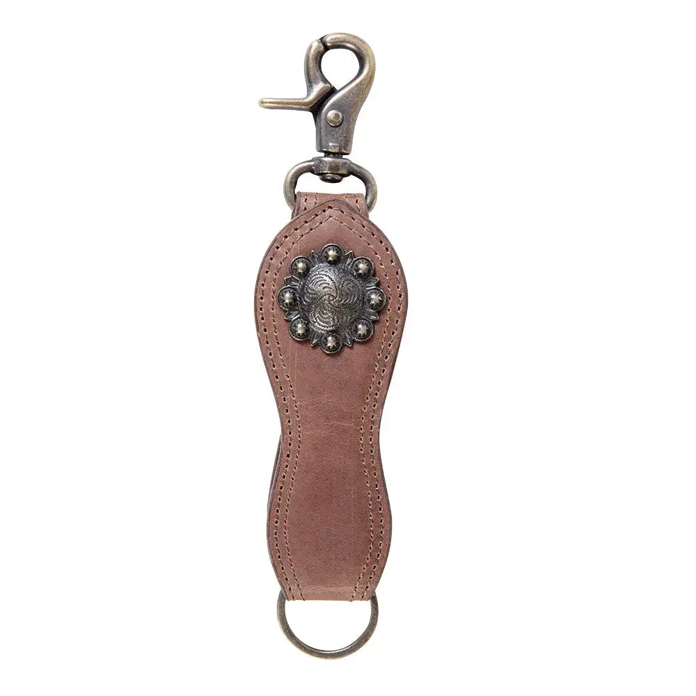 Practical Weekend Leather Key Fob