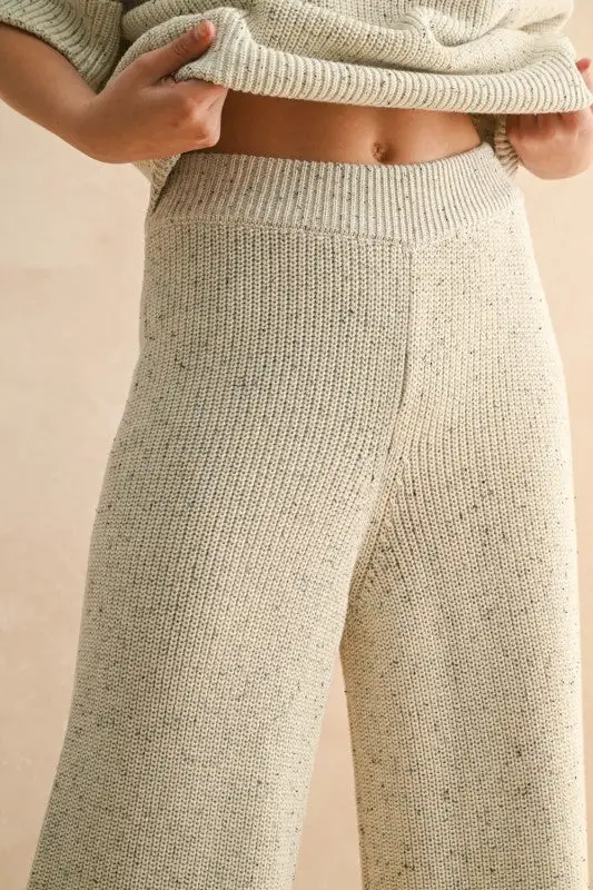 Textured Relaxed Everyday Pants