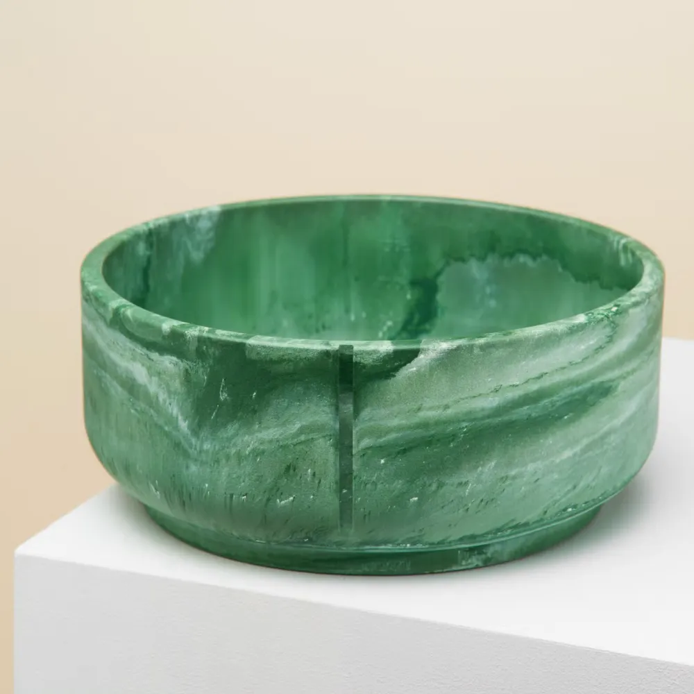 Round Charming Decorative Pet Bowl