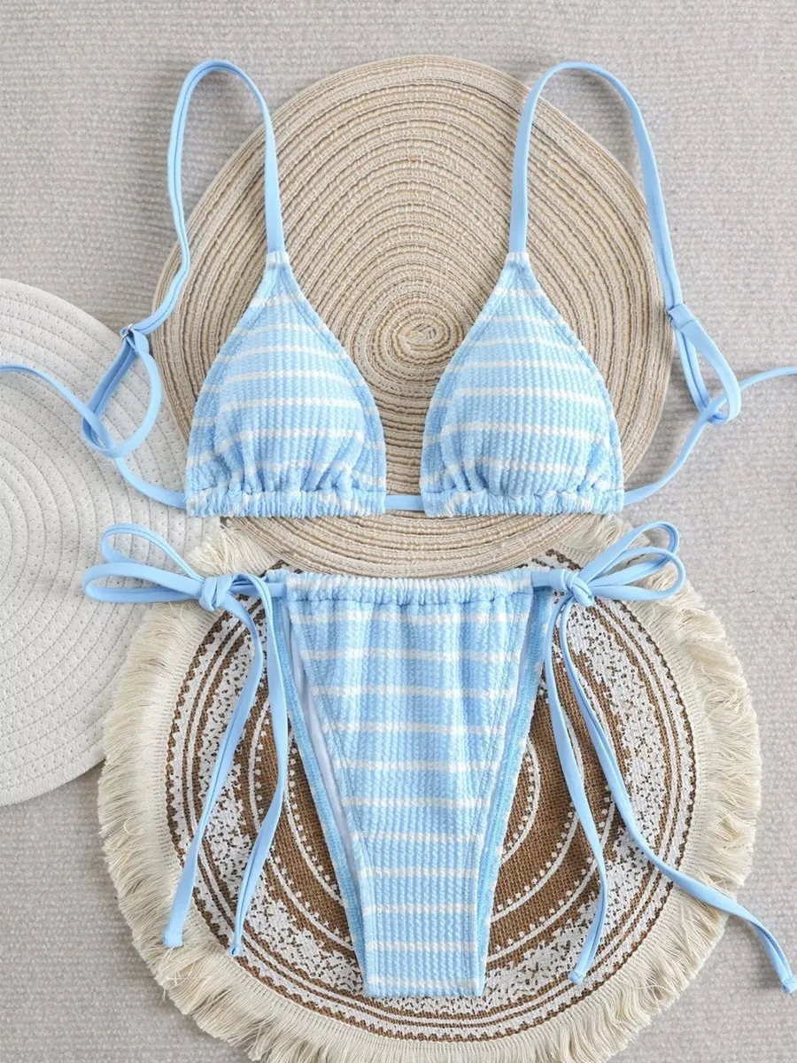Katia Vacation-Style Striped Bikini