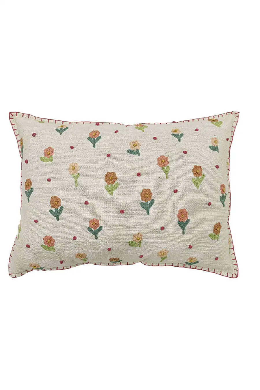 Artisan Surface Textured Cotton Decorative Cushion Cover