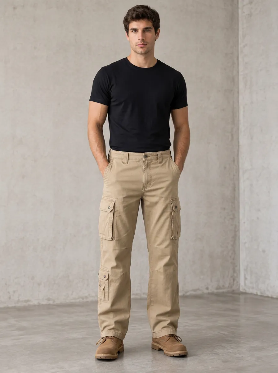 Men's Versatile Active Fit Cargo Pants