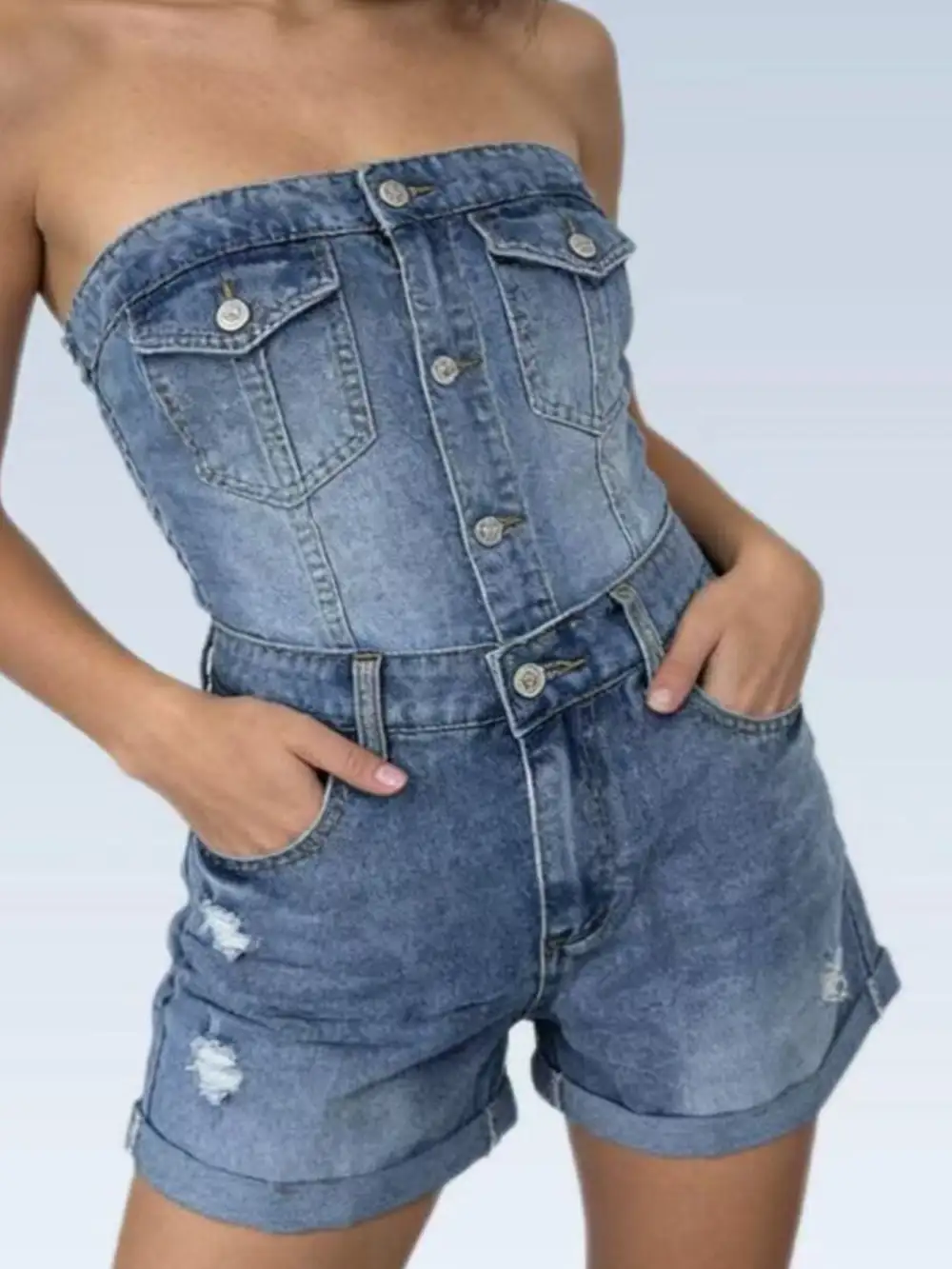 Modern Fit High Waist Shorts