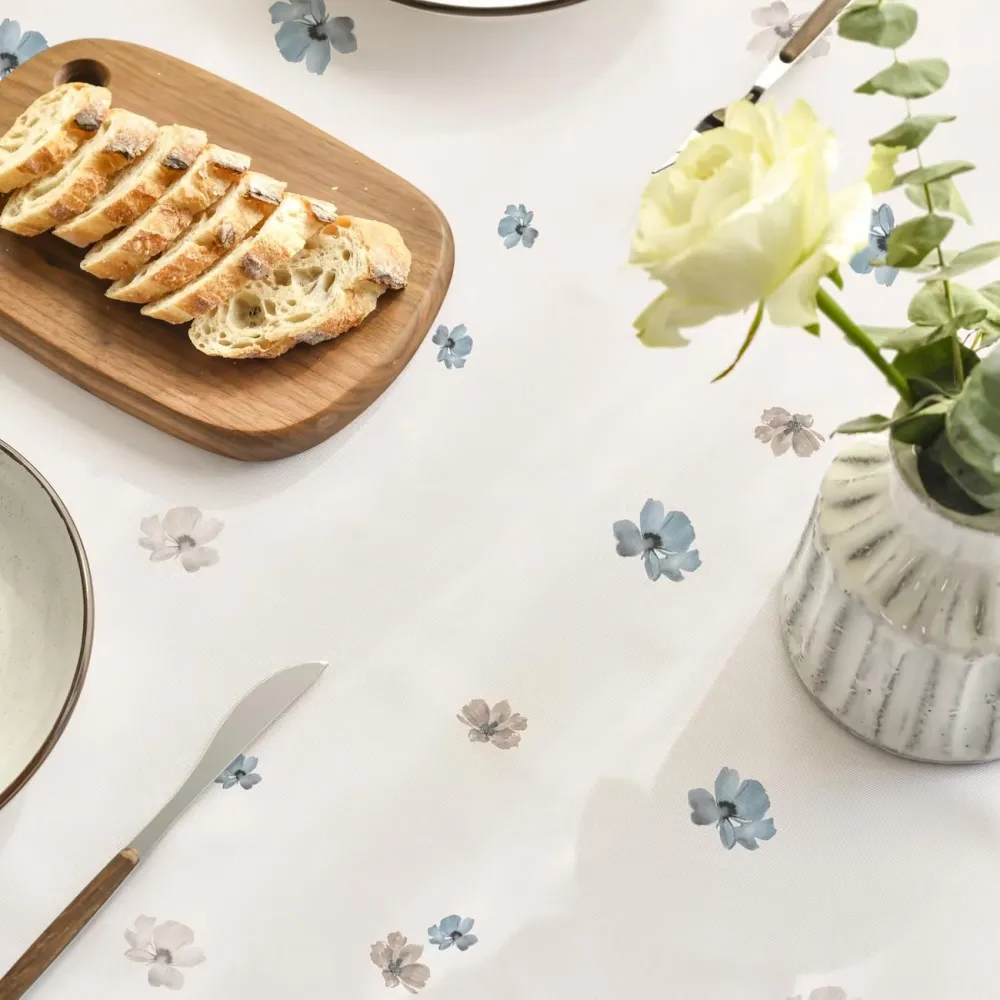 Muted Floral Table Cover